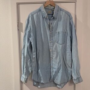 Vintage Levi’s Red Tab Denim Button Down Shirt
